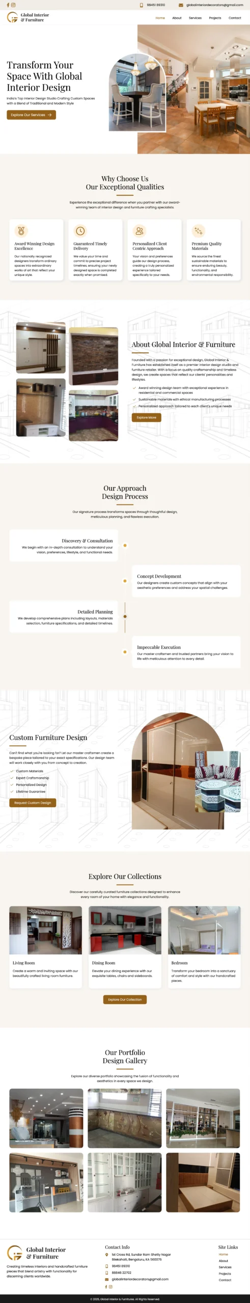 globalinteriors in scaled