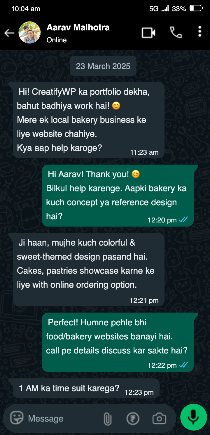 whatsapp chat 1